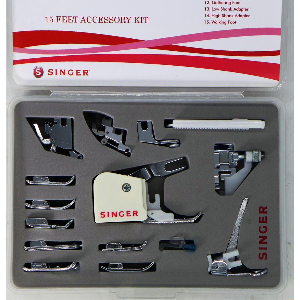 Singer 15 Presser Feet Accessory Set Shopee Philippines