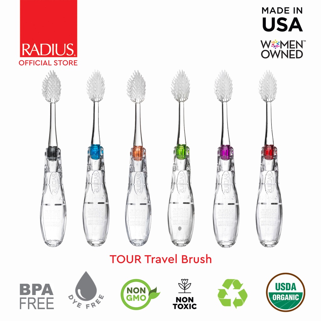 RADIUS Tour Travel Brush Toothbrush for Adults Shopee Philippines