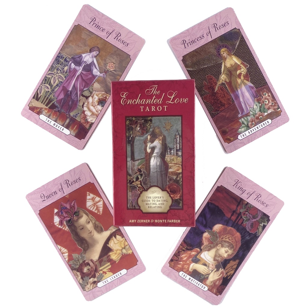 The Enchanted Love Tarot Deck Prophecy Oracle Cards With PDF Guidebook