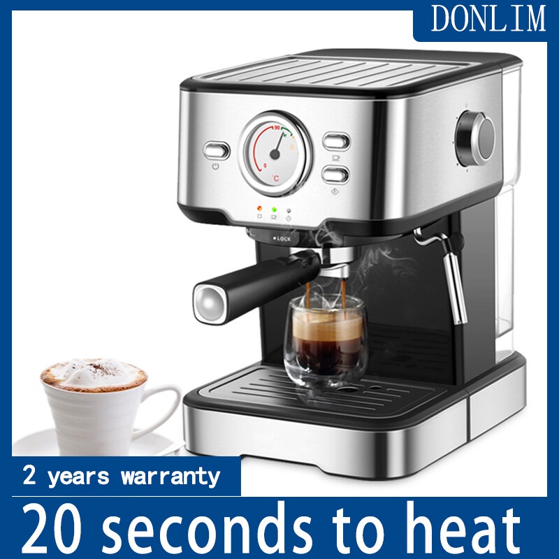 CODDonlim 20Bar Espresso Coffee Machine Semi Automatic Nespresso Coffee