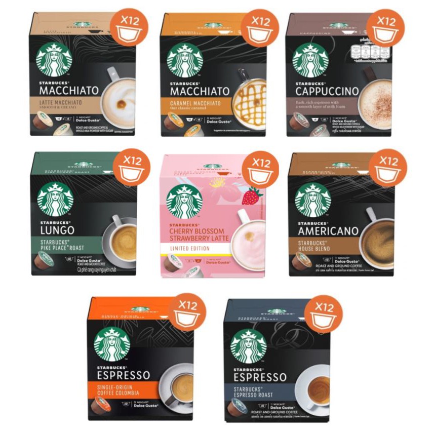 Starbucks by Nescafe Dolce Gusto Coffee Capsules Shopee Philippines