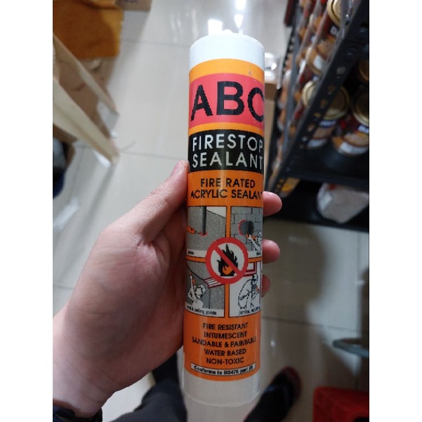 ABC Firestop / Fire Stop Sealant 300ml Fire Rated Acrylic Sealant COLOR