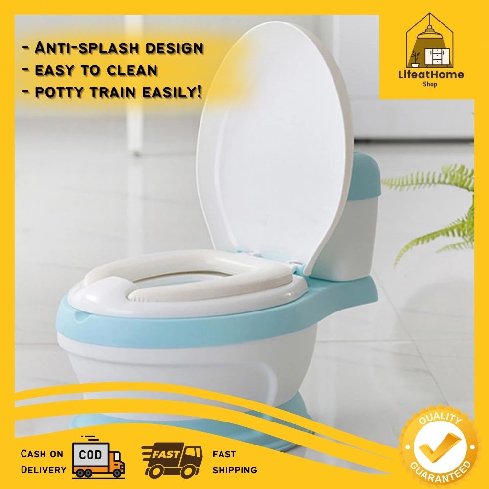 Toddler Potty Toilet Training Seat with Splash Guard
