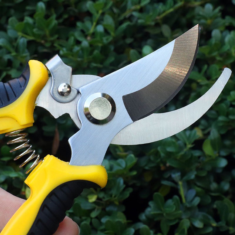 Gardening Pruning Shears High Carbon Steel Scissors Garden Plant