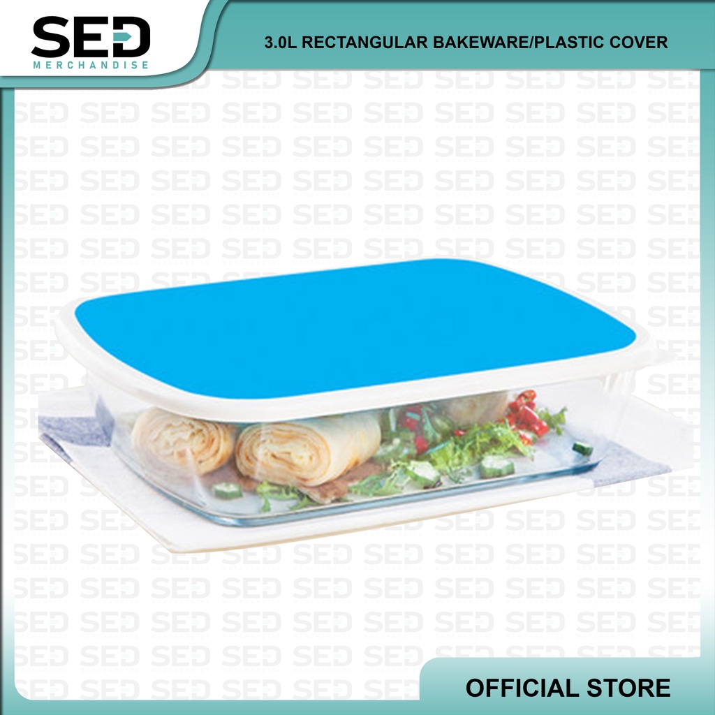 glass bowl with cover microwavable glass SED 3.0L Microwavable