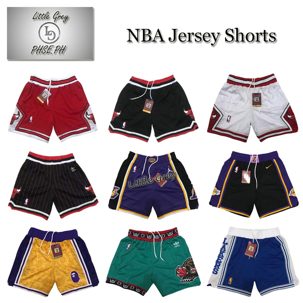 Basketball Jersey Shorts Side Pocket Patch Embroidery Shopee Philippines