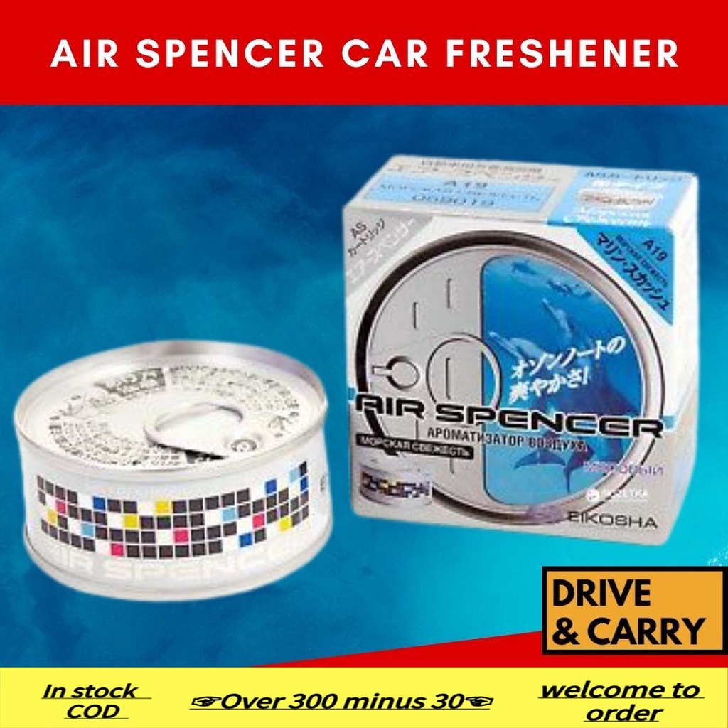 2022 COD ๑Air Spencer Marine Squash Car Freshener by Foshan Ikeda Japan