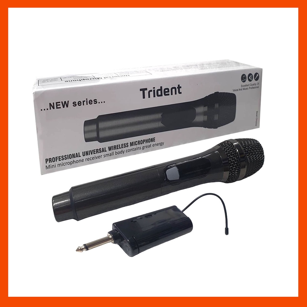 Original Trident Single Wireless Rechargeable Microphone tested before shipped Shopee