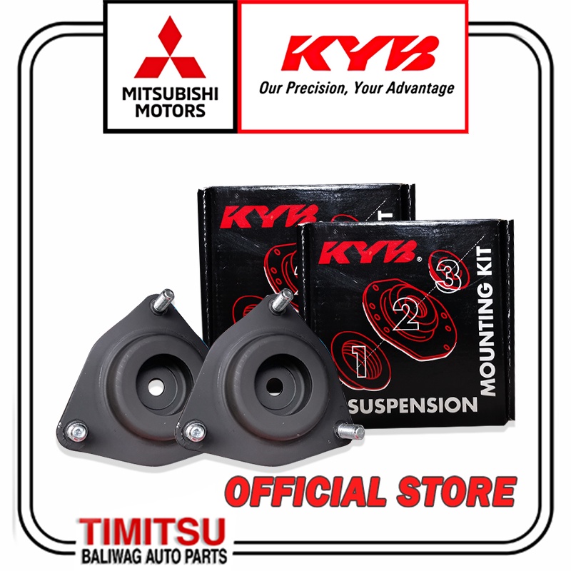 SHOCK MOUNTING FRONT SET MITSUBISHI LANCER EX GLS 20072018 KYB KAYABA