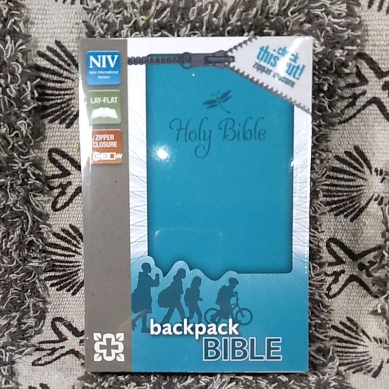 NIV HOLY BIBLE ( KIDS BACKPACK BIBLE) Shopee Philippines