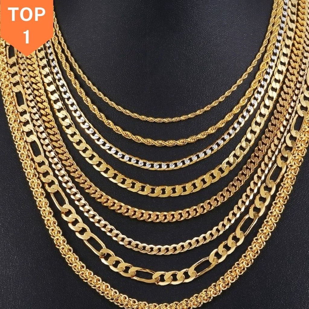 18k Saudi gold necklace Original, Gold Chain, Gift For Her and His