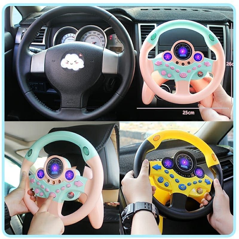 Simulated Driving Toy / Car Steering wheel / 360 Degree Steering wheel