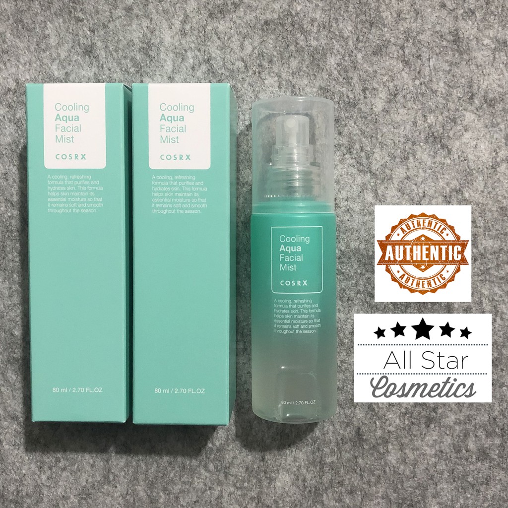 Cosrx Cooling Aqua Facial Mist 80ml Shopee Philippines