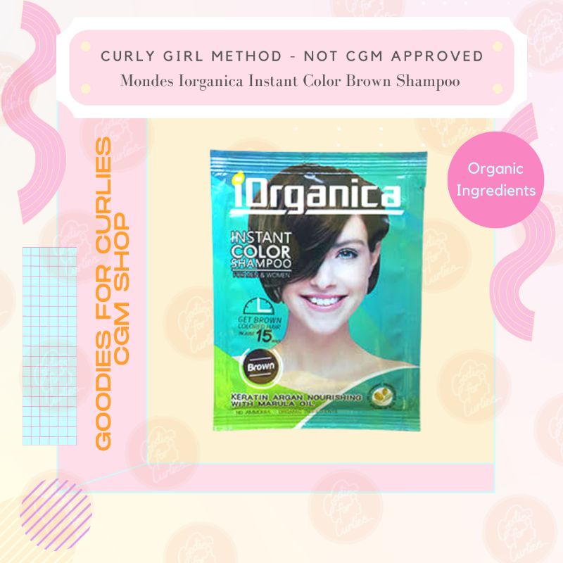 Mondes Instant Color Shampoo Brown 1pc Sachet Not CGM Approved Shopee Philippines