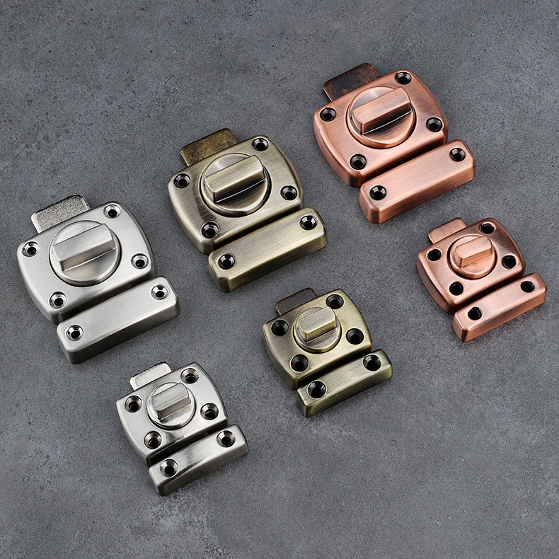 Rotate bolt latch gate latches door slide lock twist safety rotating