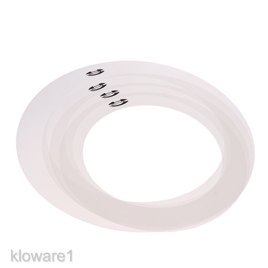 Gift from shopping cart ☌۩1 Set Drum Muffler Tone Control Rings 10