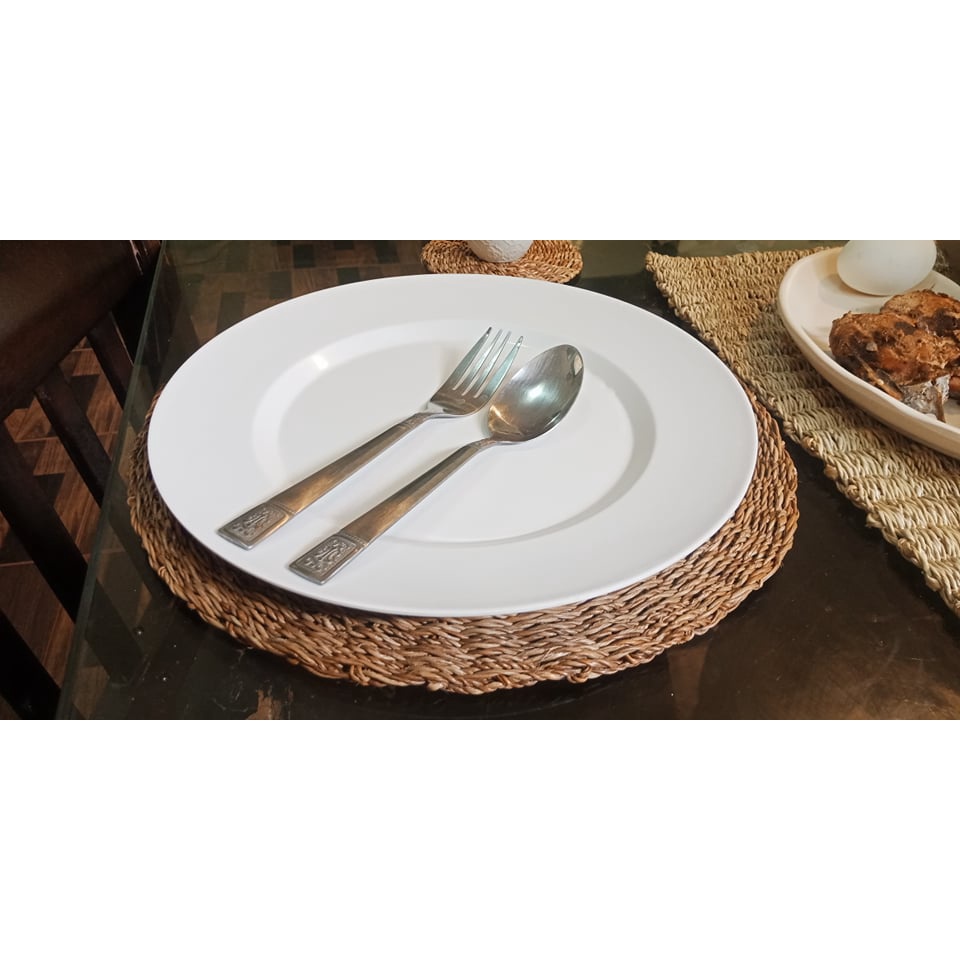 Native Round Placemat and Coaster made of Tikog and Pandan Shopee