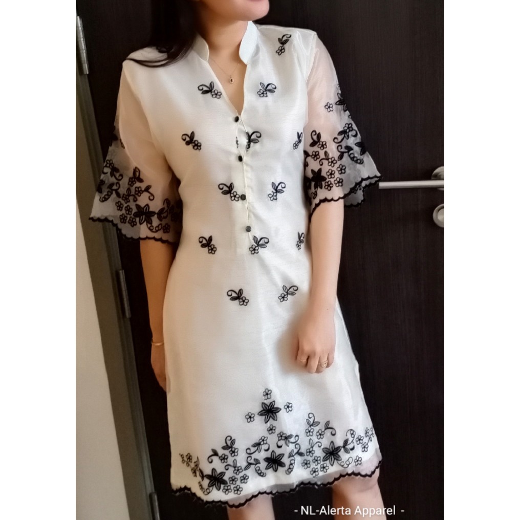 FILIPINIANA BARONG DRESS FOR WOMEN Shopee Philippines