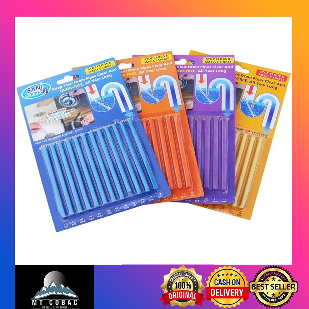 Sani Sticks Sink Deodorant Stop Clogging Sani Cleaning Sticks Keep Your
