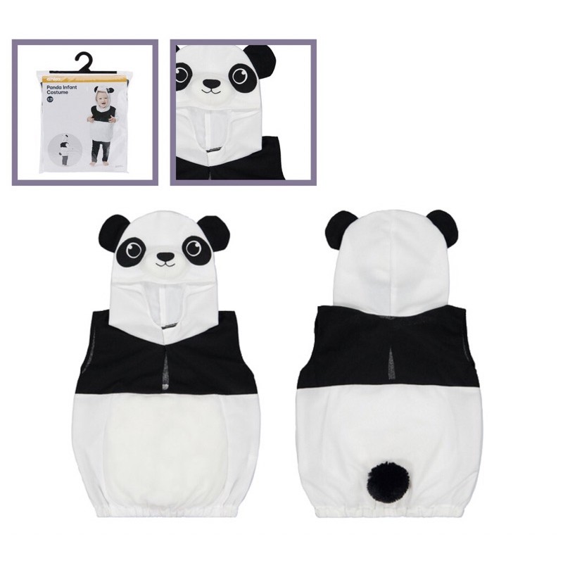 Infant Unisex Costume AUSTRALIAN BRAND Anko (Kmart) Panda (READY