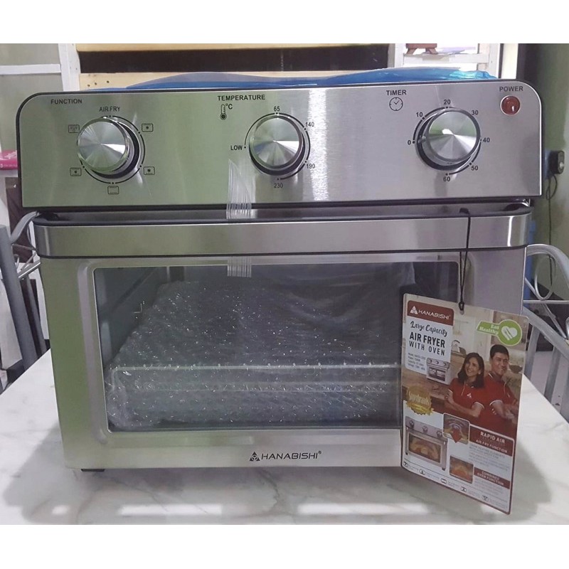 HANABISHI AIR FRYER OVEN HAFEO23SS Shopee Philippines