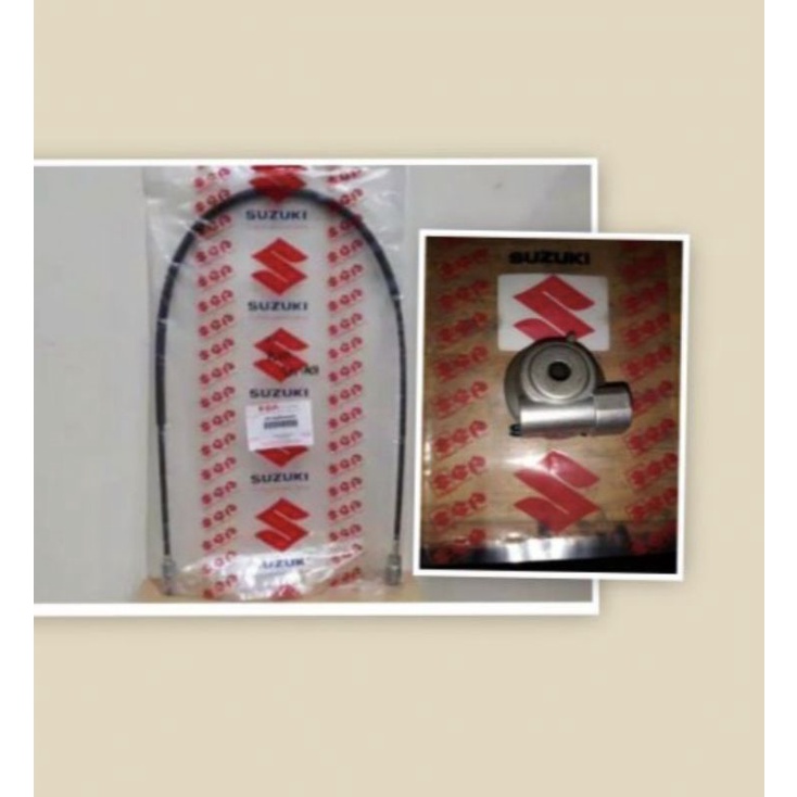 Speedometer Cable PLUS GEARBOX SATRiA 2 Stroke KiLOMETER SPEEDOMETER