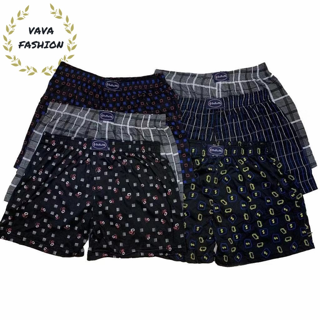 Big Size 6Pcs Doremi/Bench/H&M Men's Boxers Boxer Shorts Underwear