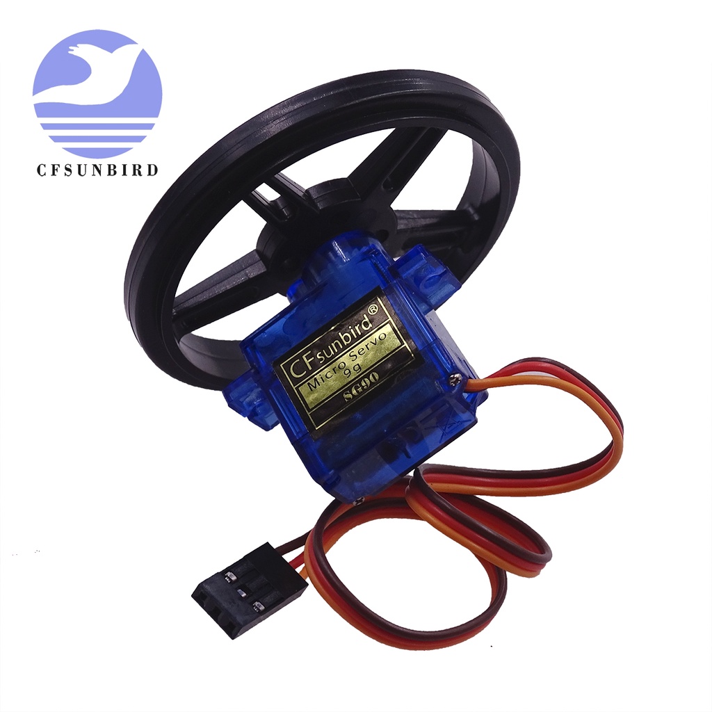 FS90R SG90 Micro Servo, 360 Degree Continuous Rotation Mini RC Servo