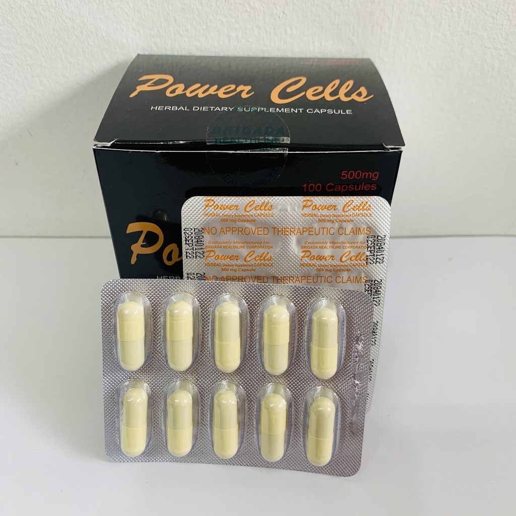 Power Cells Herbal Dietary Supplement 500mg Capsule Shopee Philippines