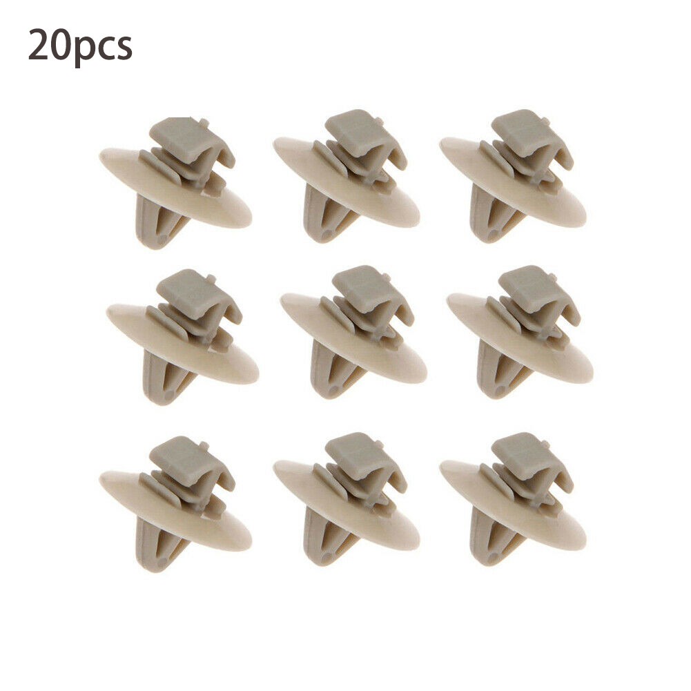20pcs Side Door Moulding Side Trim Panel Clips For Vauxhall Vivaro