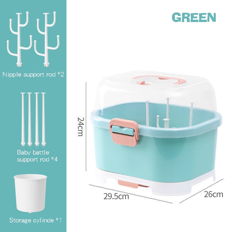 Baby Bottle Storage Box Bottle Sterilizer For Baby Bottle Drying Rack