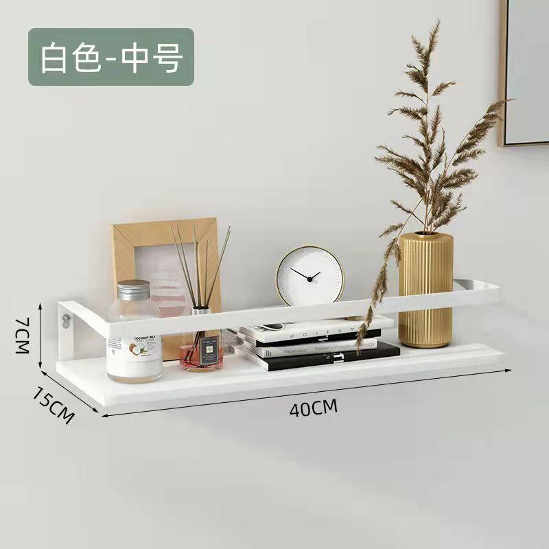 Adhesive Wall shelf no drill,wall display shelf,solid wooden wall board