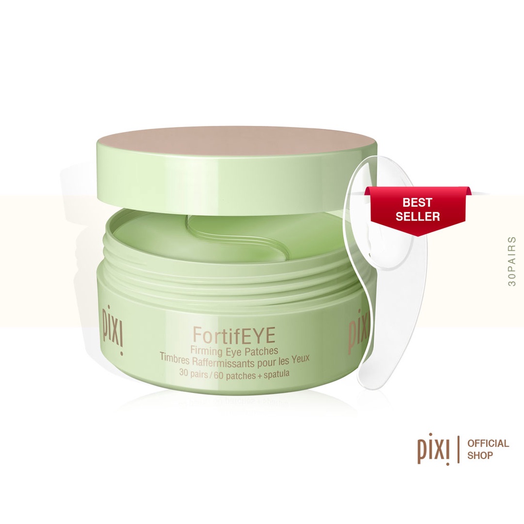 Pixi FortifEYE (60 Patches) Under Eye Masks Reduces Puffiness, Dark Circles, and Fine Lines