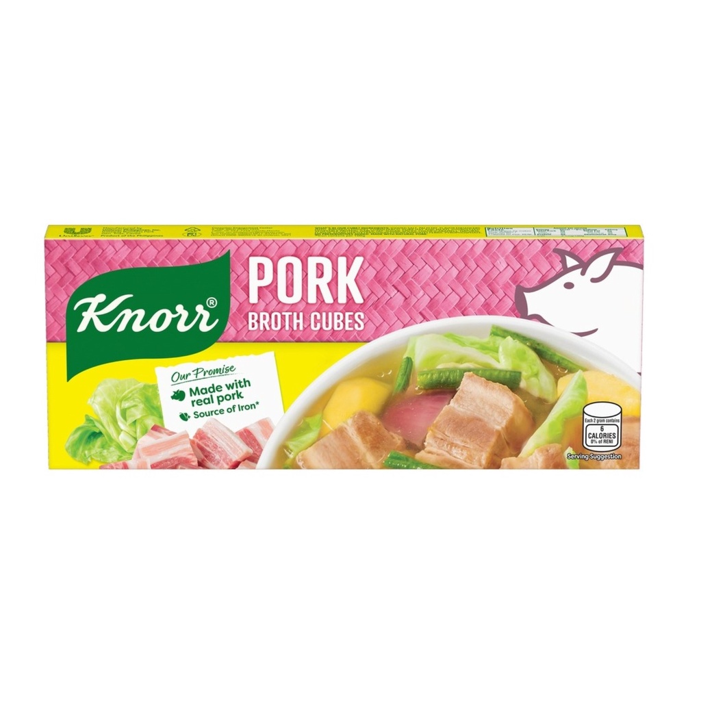 Knorr Pork Broth Cubes ( 120g / 12 cubes ) Shopee Philippines