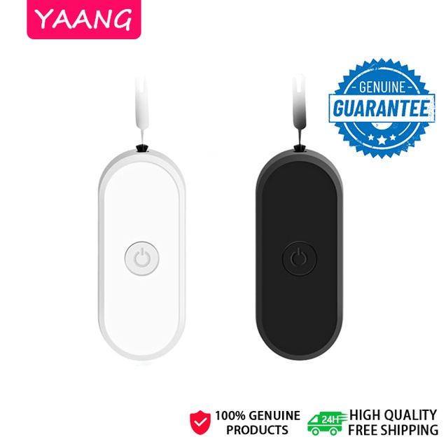 Portable Air Purifier Necklace HEPA Filter Wearable Mini Low Noise