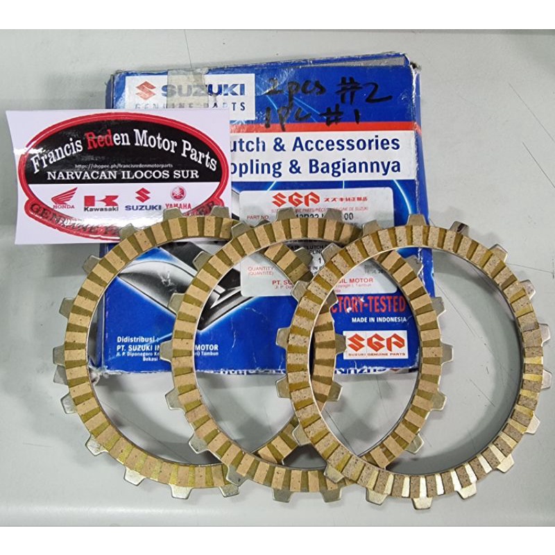Clutch Drive Plate for Raider JFi (Clutch Lining 3pcs) Shopee
