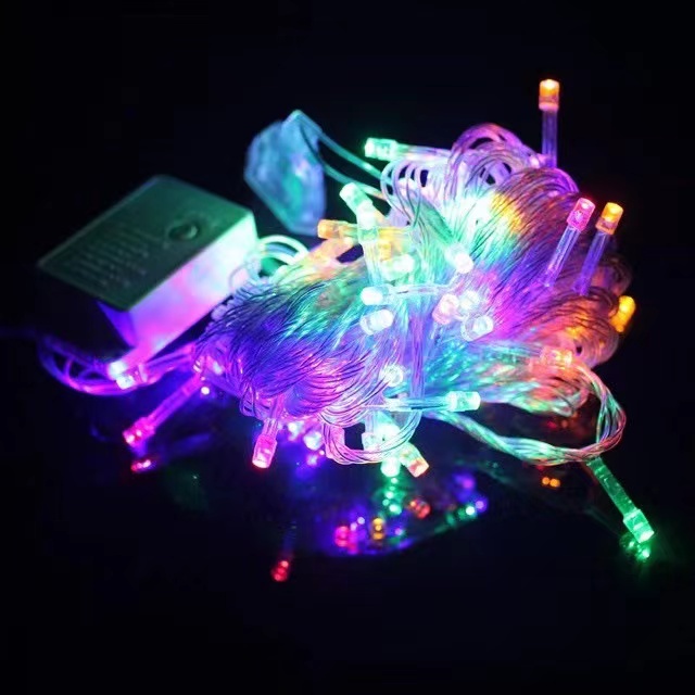 100LED Beads RGB/ Warm White Christmas Lights 8M Shopee Philippines