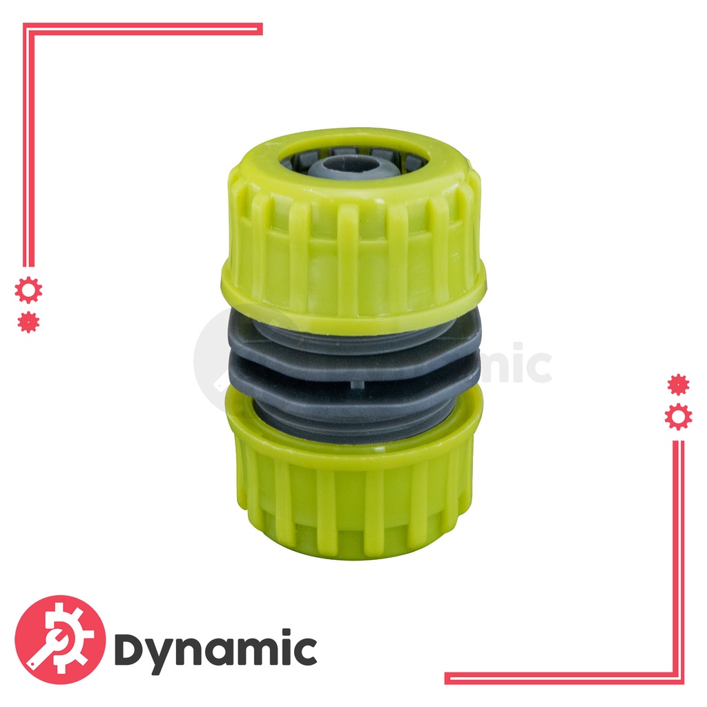 PVC Garden Hose Connector Fittings Hose Coupling for 1/2, 5/8 Garden