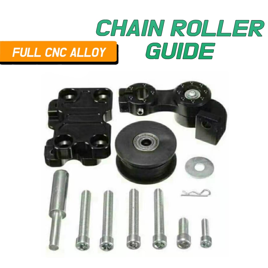 SKY CHAIN ROLLER GUIDE FULL CNC ALLOY For Motorcycle Universal Shopee