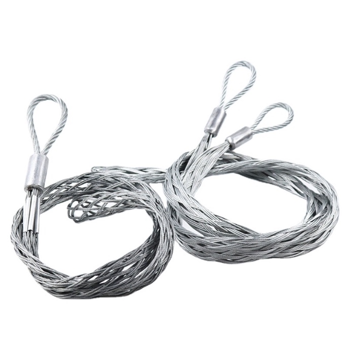 Electric Wire Stick Wire Rope Sock Cable Pulling Grip Steel Cable Socks