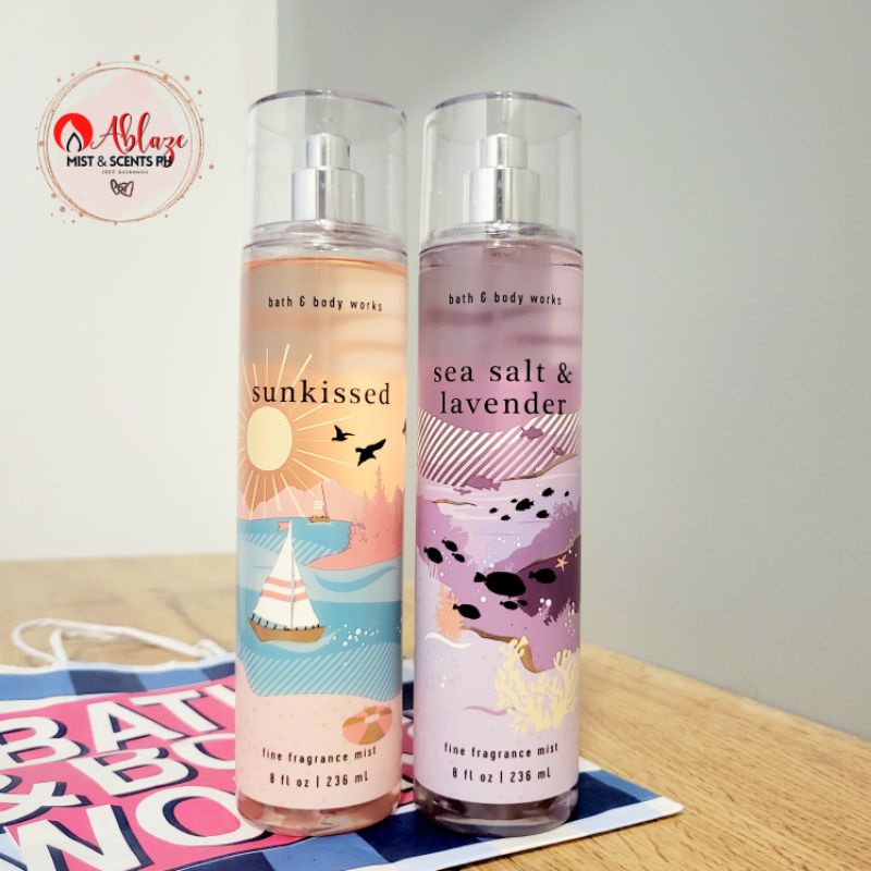 Sea Salt & Lavender, Sunkissed Fine Fragrance Body Mist by Bath & Body
