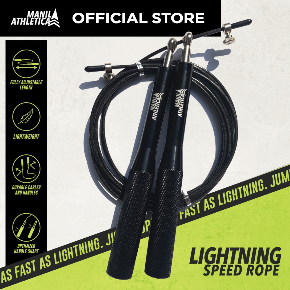 Manila Athletica Lightning Speed Rope High Quality Jumping Rope Jump