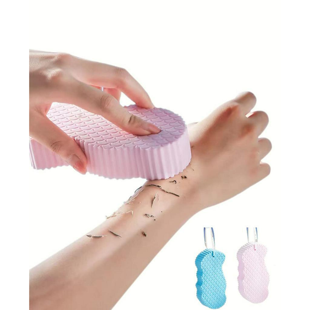 Soft Sponge Body Scrubber for Baby Adults Bath Scrub Sponge Skin
