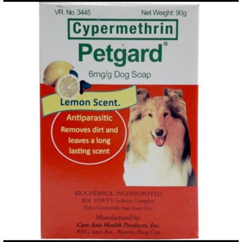 Petgard Carbaryl/Carbaril Dog Shampoo,Powder and Soap 60ml/120ml/240ml