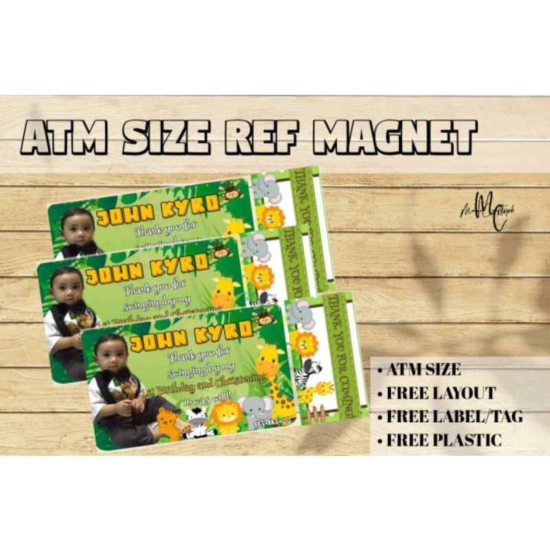 REF ATM SIZE MIN. ORDER 30PCS Shopee Philippines