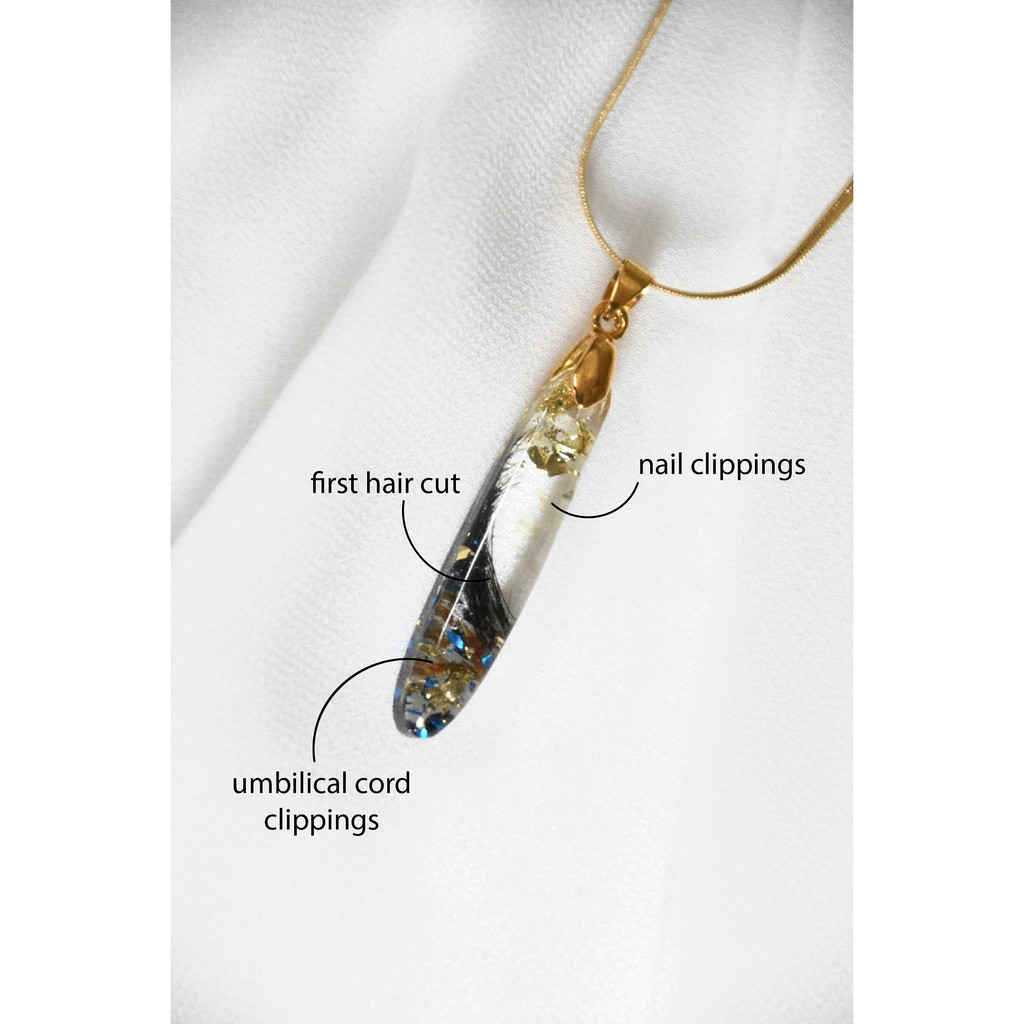 DNA Keepsake Resin Necklace (Handmade) Shopee Philippines