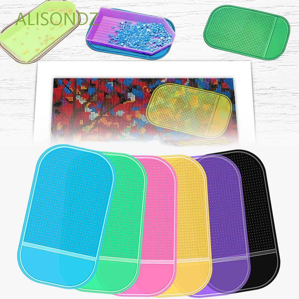 ALISONDZ Nonslip Gel Pads AntiSlip Diamond Painting Tool Sticky Mat