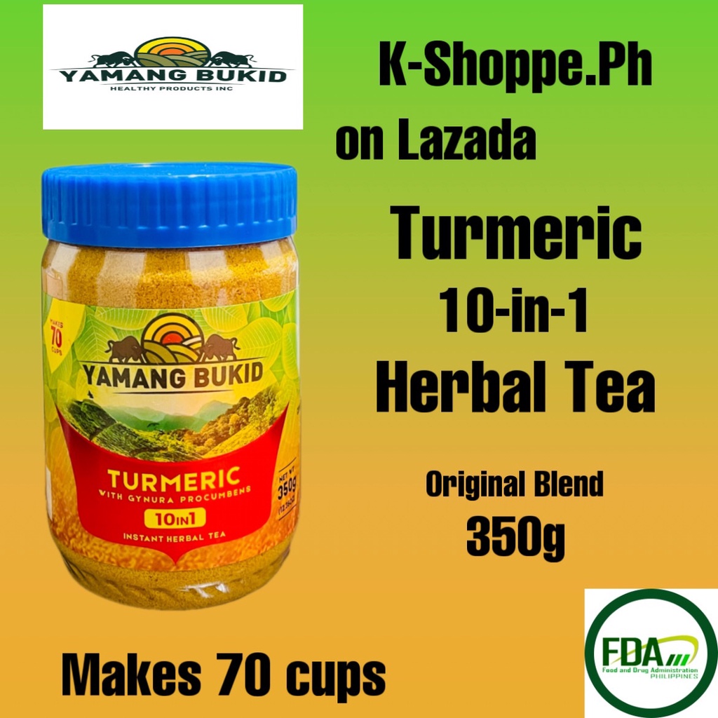 Yamang Bukid 10 in 1 Turmeric Powder 350g. Shopee Philippines
