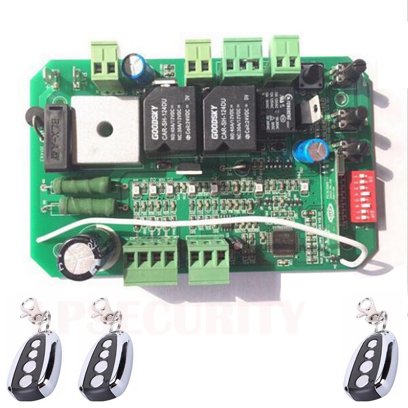 gate opener control unit motherboard PCB motor controller circuit board