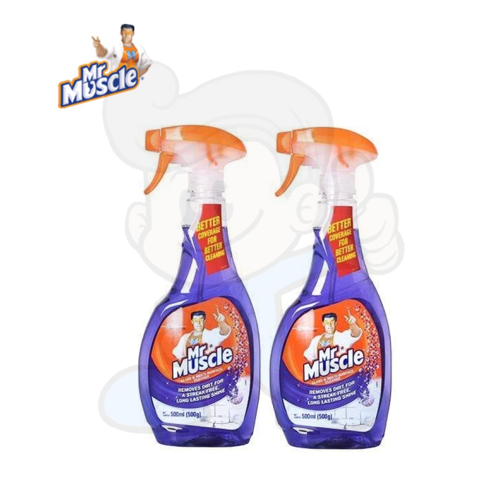 Mr. Muscle Glass and Multi Surface Primary Lavender (2 x 500ml